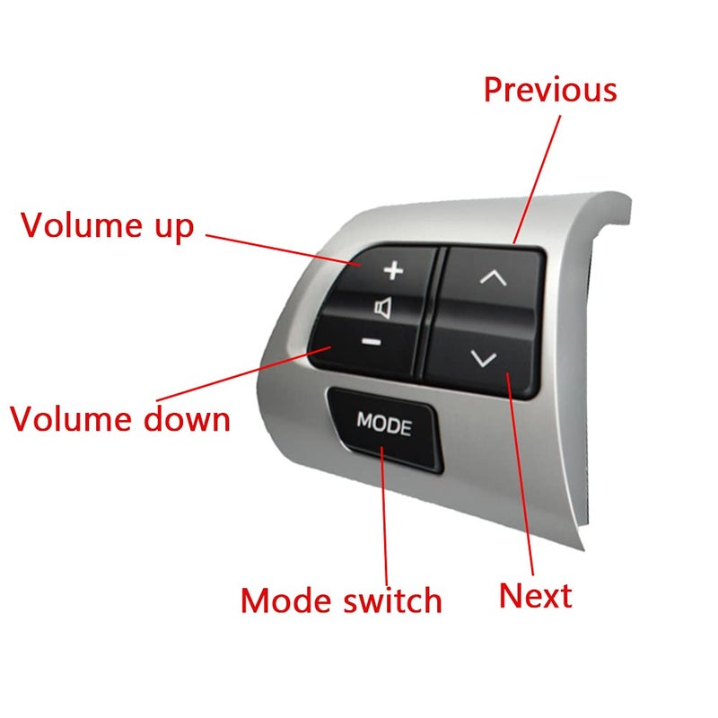 Vuzmode Multifunction Steering Wheel Control Switch for Toyota Corolla - Image 3