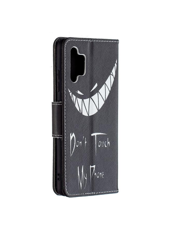 S-TOP Case For Samsung Galaxy A32 4G Colored Drawing Pattern Horizontal Flip Leather Case with Holder & Card Slots & Wallet - Image 3