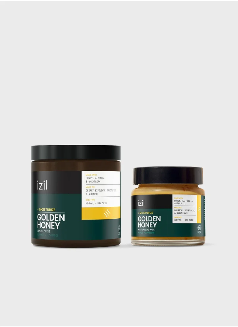 IZIL Golden Honey Moisturizing Booster Duo