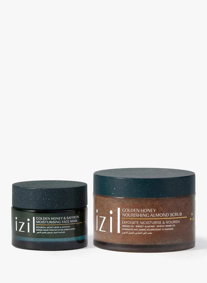 Izil Golden Honey Moisture-Replenishing Duo