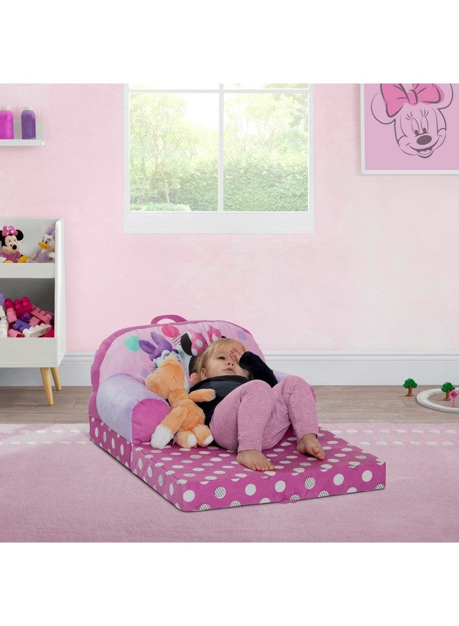 Delta CHILDREN Delta Children - Minnie Mouse Cozee Buddy Flip-Out Kids Chair, Pink - Image 1