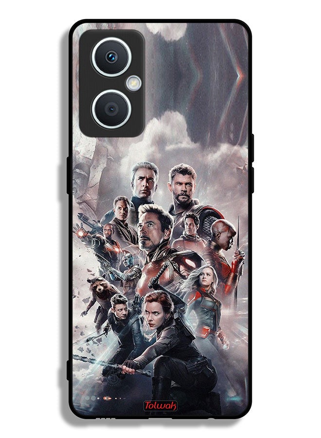 Tolwak Oppo A96 5G (China) Protective Case Cover Avengers - Image 2
