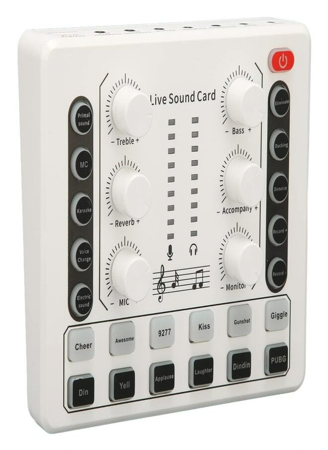 Generic Podcast Live Sound Card, Multiple Sound Effects Voice  - Image 1