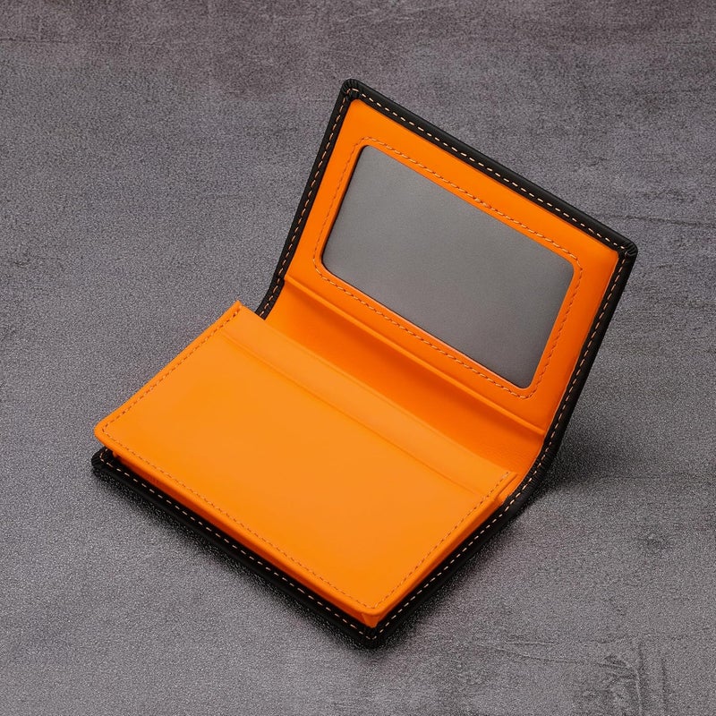 HISCOW Leather Business Card Case Holder for Men & Women, Italian Calfskin - Image 5