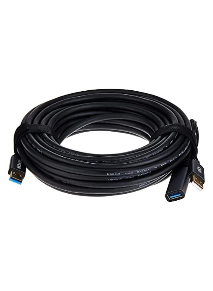 Mowsil USB Extension Cable 10Mtr, USB A Male to Female Extension Cord USB 3.0 Extender 5Gbps Data Transfer Compatible with Webcam, Phone,