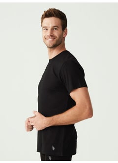 U.S. Polo Assn. Base. Polo Assn. - Men's Black 2-Piece Round Collar T-Shirt 90002  - Image 3