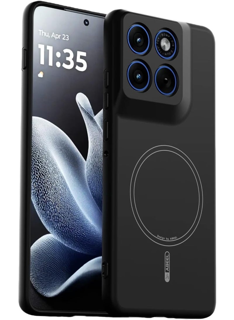 general Case Compatible with Motorola Moto Edge 70 2025, [Compatible with Mag-Safe], Slim Thin Liquid Silicone Soft Rubber Gel, Full Camera Protection, Pure Color Bumper Simple Cover - Image 1