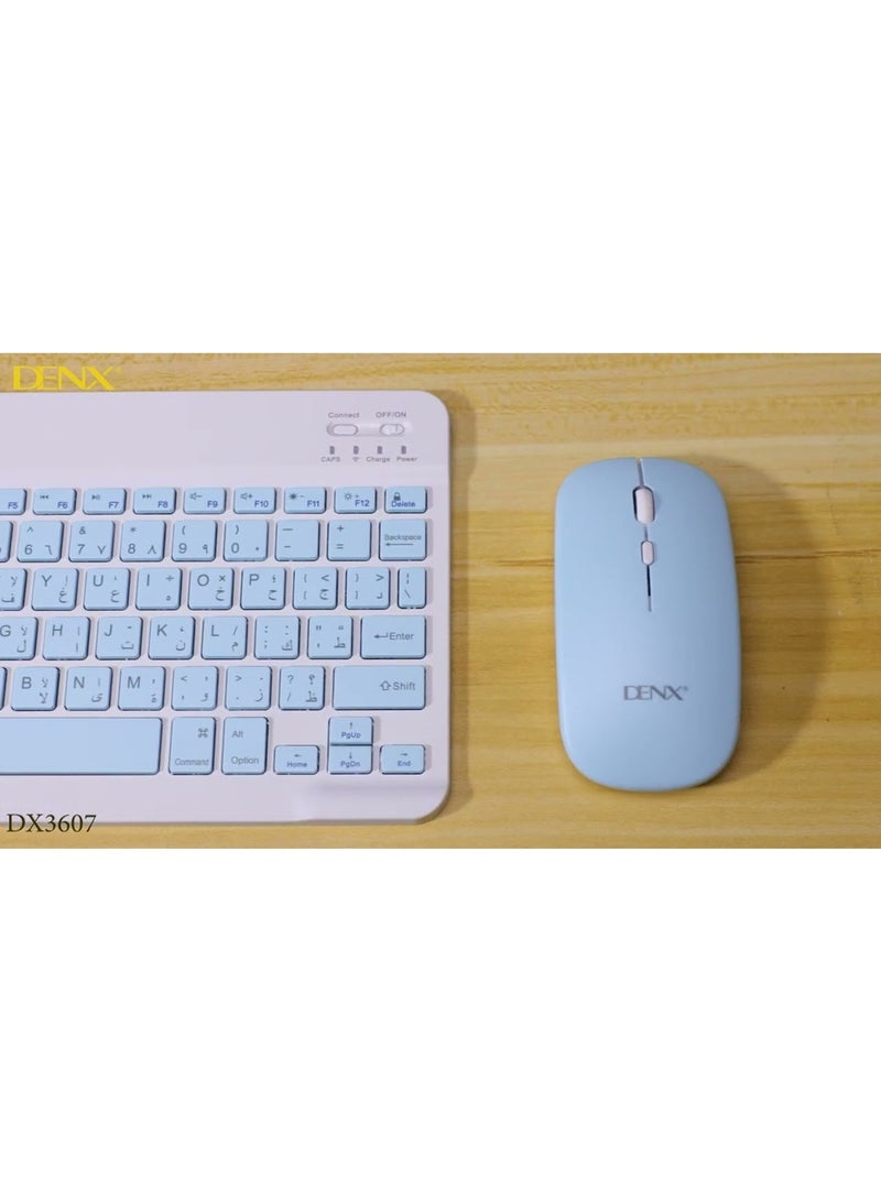 Denx DX3607 Wireless Keyboard and Mouse