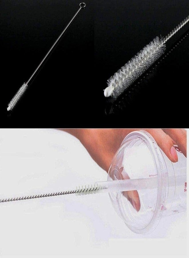 CELLEBII® Baby Straw Cleaning Brush Long | Straw Cleaning 360 Degrees Rotation Long Handle Brush (Pack of 6) - Image 4