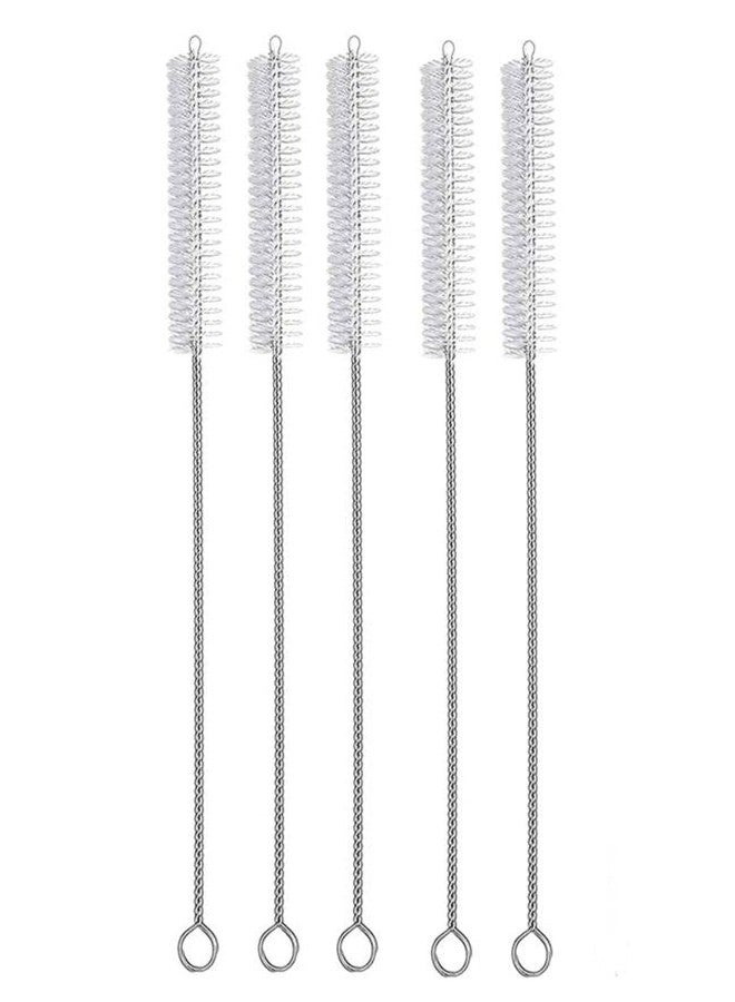 CELLEBII® Baby Straw Cleaning Brush Long | Straw Cleaning 360 Degrees Rotation Long Handle Brush (Pack of 6) - Image 1