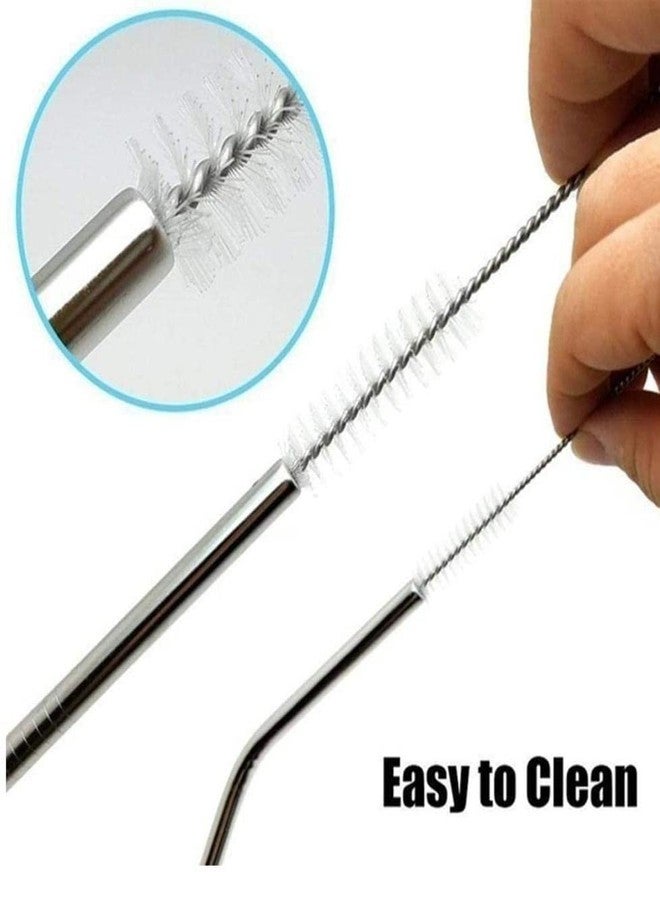 CELLEBII® Baby Straw Cleaning Brush Long | Straw Cleaning 360 Degrees Rotation Long Handle Brush (Pack of 6) - Image 5