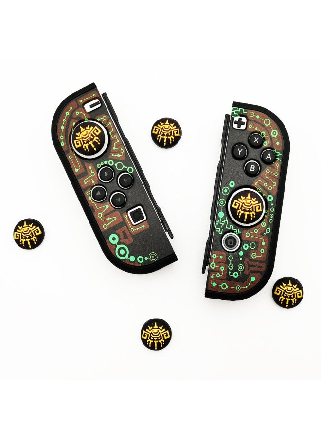 general Nintendo Switch OLED Cat Claw Rocker Cap Moving Mori Rocker Cap Silicone Cap Lite Cat Claw Rocker Cap-Product Color:Black Background Cat Claw Pink Set - Image 5