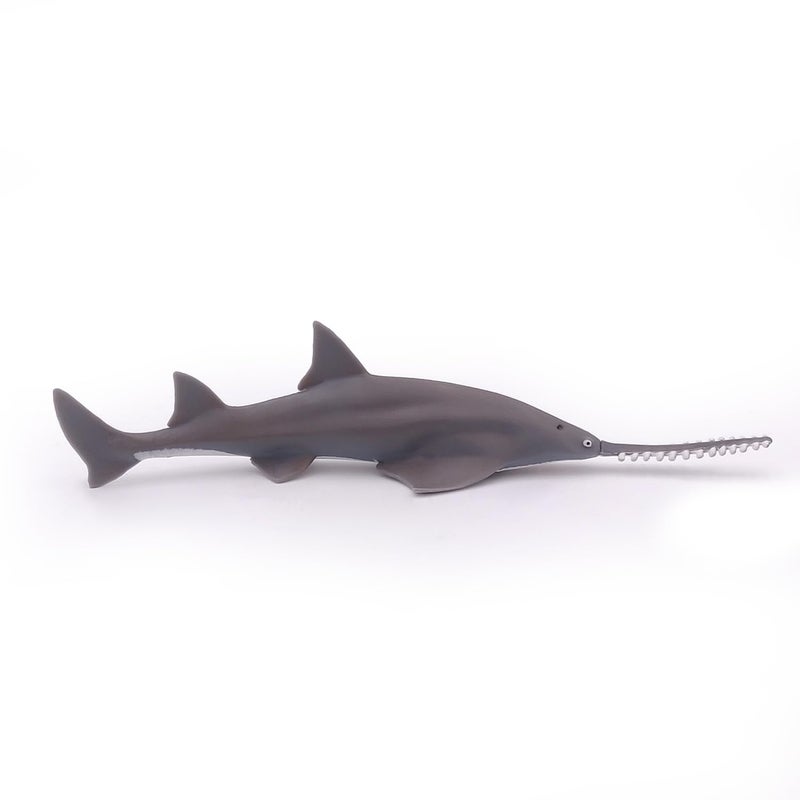 Papo - Sawfish - Realistic Marine Figurine - 3 Years Old - The World of The sea - Stimulates Imagination, Curiosity and Creativity - Precise Details - 18cm x 5cm x 3cm - Gift idea for Children - Image 2