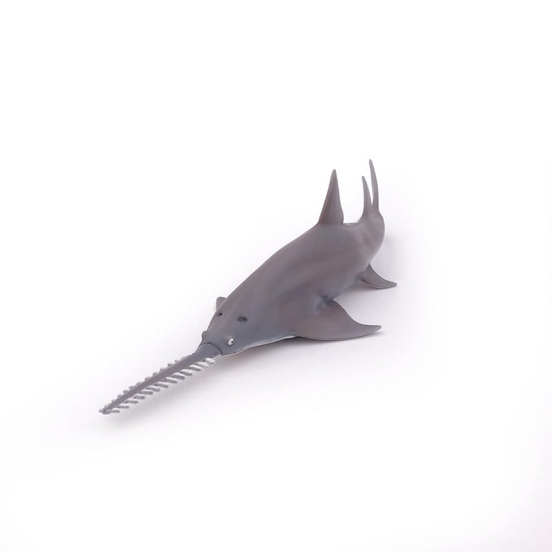 Papo - Sawfish - Realistic Marine Figurine - 3 Years Old - The World of The sea - Stimulates Imagination, Curiosity and Creativity - Precise Details - 18cm x 5cm x 3cm - Gift idea for Children - Image 4
