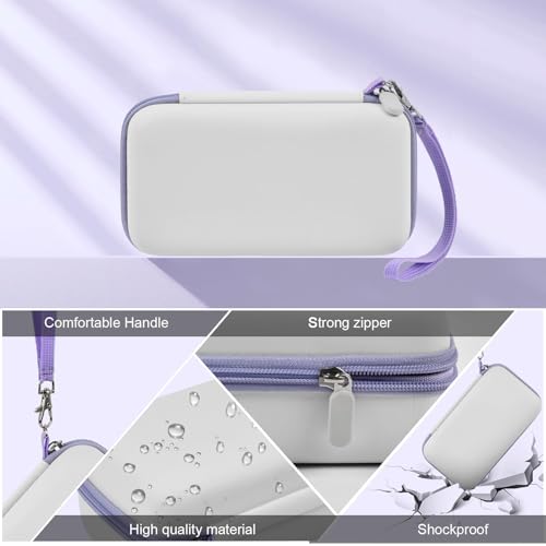 Grapsa Case Compatible with ESOXOFFORE for Dylanto for Anchioo for WEEFUN for GKTZ for Amzelas for Mafiti Instant Print Camera for Kids, Film Camera Storage Holder Organizer Bag (Box Only)- White - Image 4