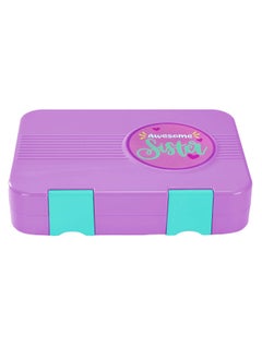 LITTLE SURPRISE BOX Purple Bento Lunch Tiffin Box Rakhi Gift for Sister  - Image 1