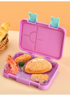 LITTLE SURPRISE BOX Purple Bento Lunch Tiffin Box Rakhi Gift for Sister  - Image 2
