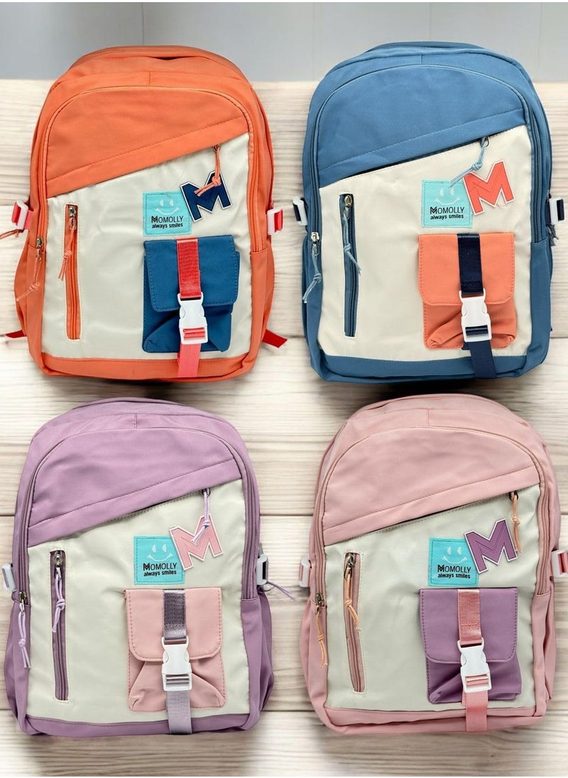 QSHOP - Backpack, School Bags Back to School, Large Capacity Backpack, College Backpack, Laptop Backpack, School Supplies Backpack, Multi-Pocket (42 * 30 * 16cm) - Image 1