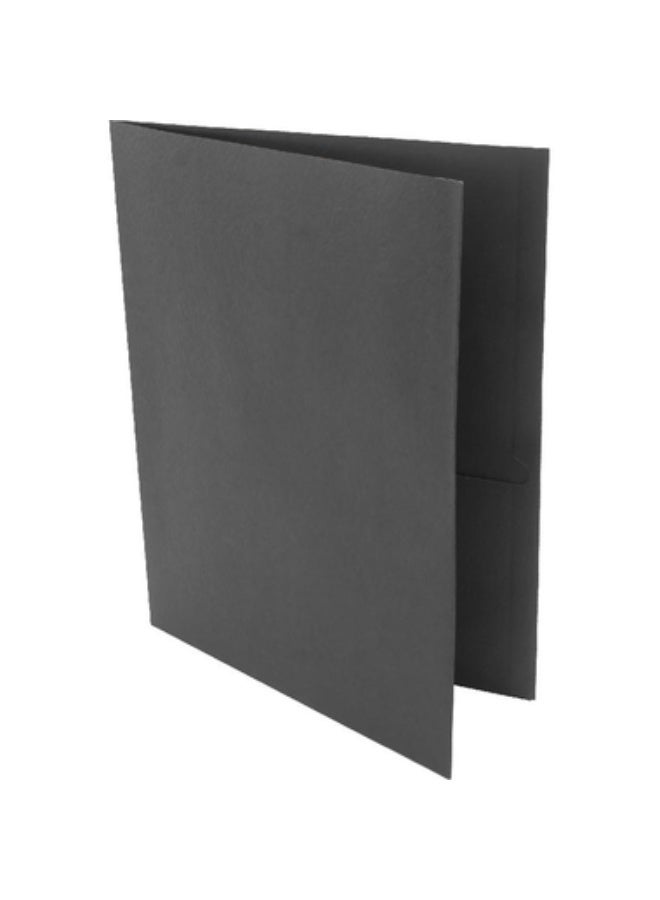 Report Cover Letter Paper Black