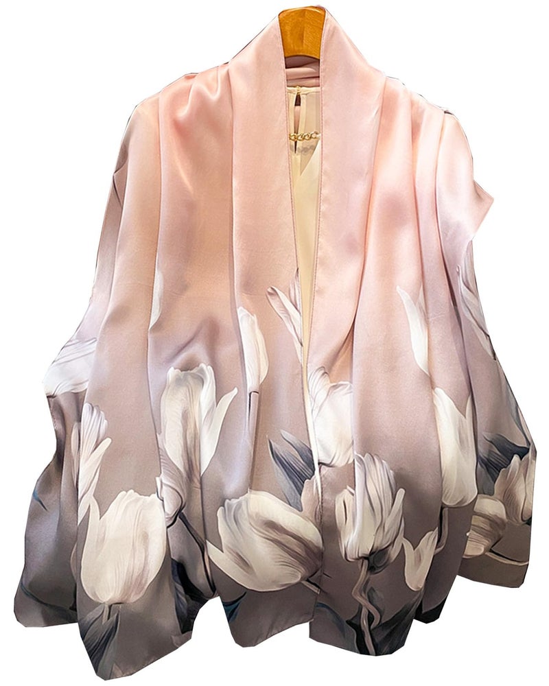 Saiusloa Dress Scarves Shawl Wraps Long Silky Scarf for Women Dressy Fashion Lightweight for Decorative Formal Evening Gowns-1036 - Image 1