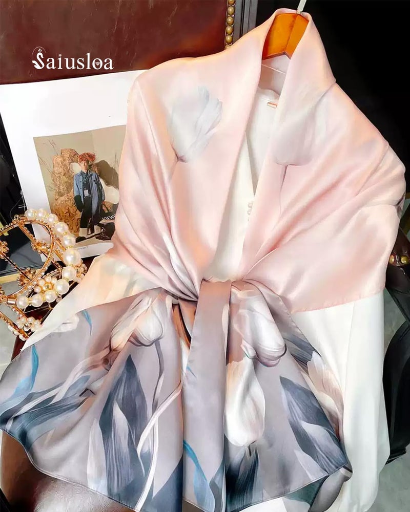 Saiusloa Dress Scarves Shawl Wraps Long Silky Scarf for Women Dressy Fashion Lightweight for Decorative Formal Evening Gowns-1036 - Image 2