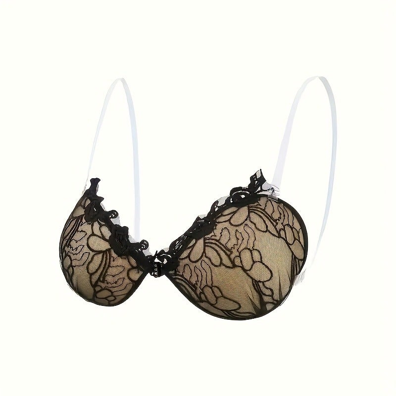 SAHOBBIEHOP Lace Bra Pad, Two Colors, Breathable &  Adjustable - Image 5