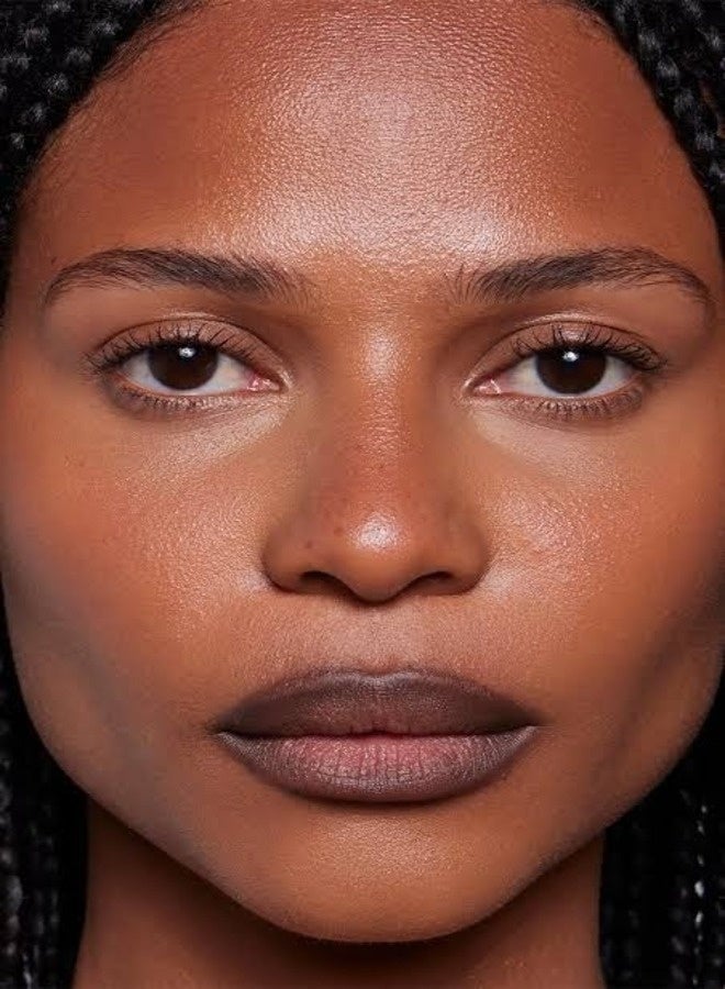 REFY Lip Blur Lip Liner Teak – Deep Brown, Creamy Blendable Formula, Soft-Focus Blurred Finish, Long-Wearing Lip Definition, 0.029 oz / 0.85 g - Image 3