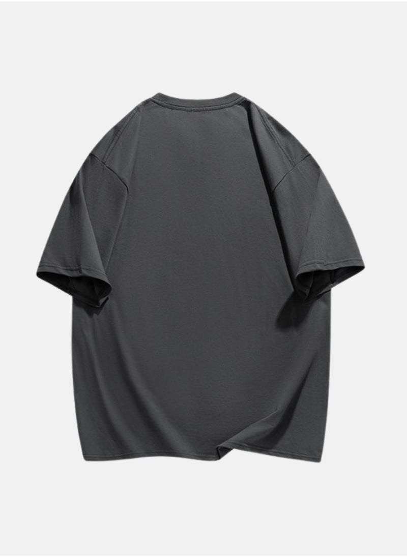 Thirty-One CRFFZ Printed Grey Unisex Oversized T-shirt  - Image 2