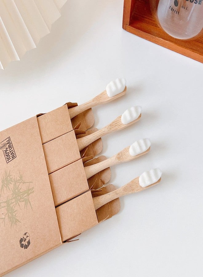 Athelas 1 Toothbrush Super Soft Eco Friendly Bamboo Toothbrush with 20000 Sensitive Bristles | 100% Natural Bamboo Toothbrush for Sensitive Gums & Teeth (Bamber, single piece) - Image 2
