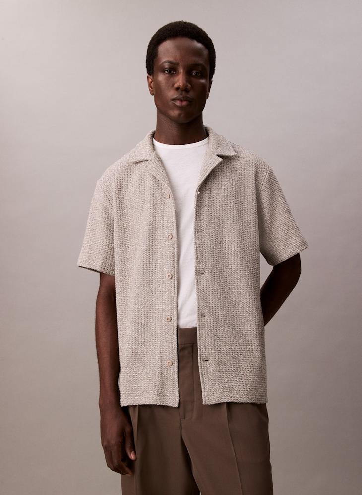 Calvin Klein Jeans Tuck Stitch Relax Polo - Image 1