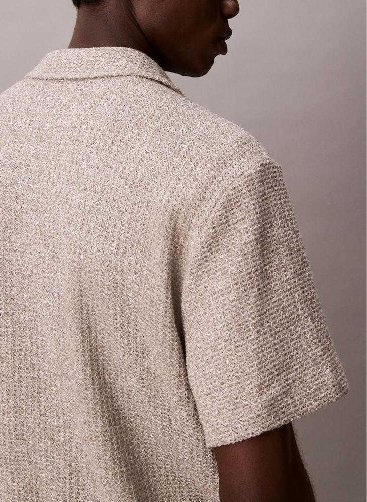 Calvin Klein Jeans Tuck Stitch Relax Polo - Image 4