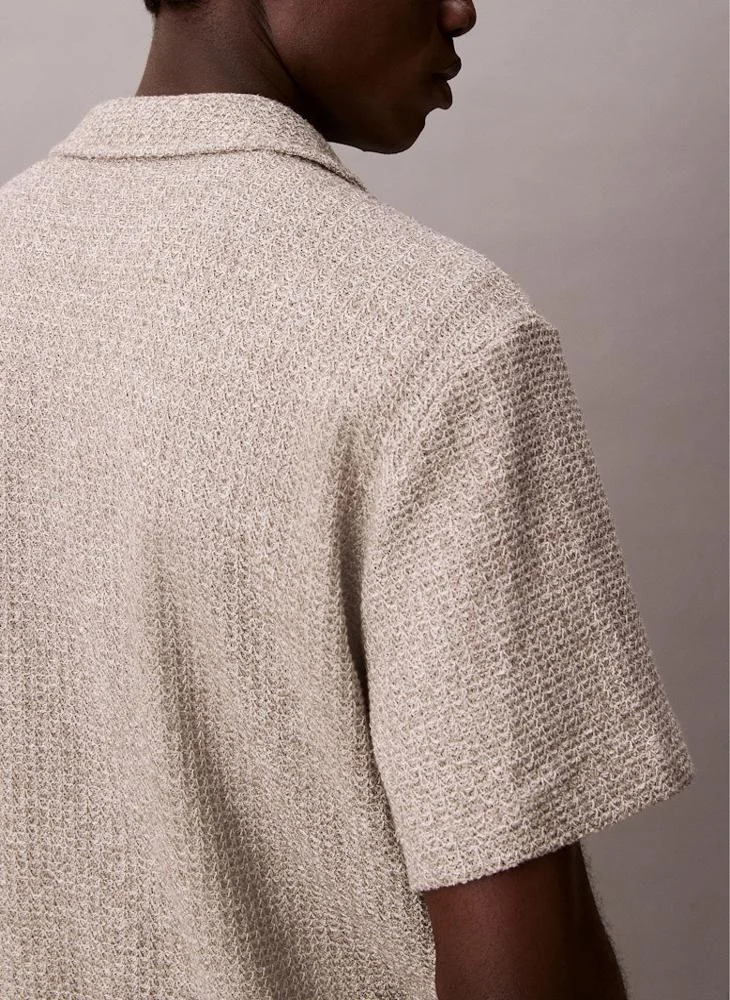 Calvin Klein Jeans  Tuck Stitch Relax Shirt for Men | Best Price UAE