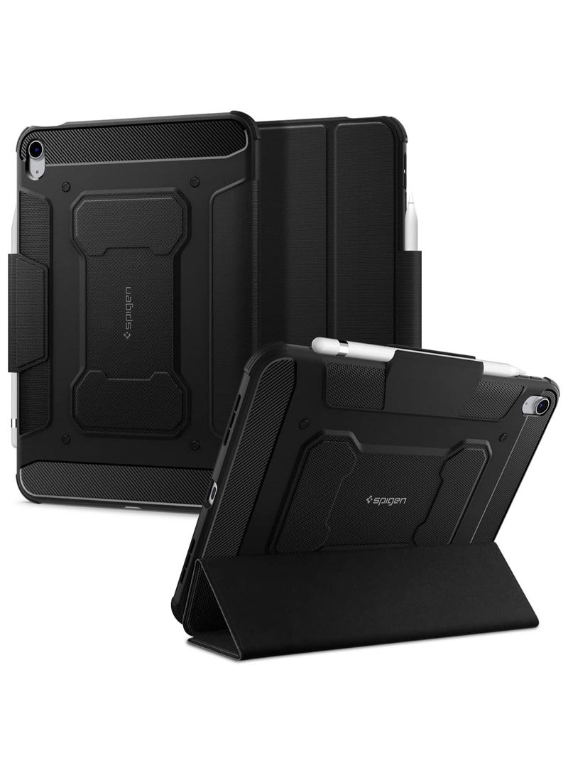 Spigen Rugged Armor Pro for iPad 11th Generation Case A16 (2025) 11 inch and iPad 10th Gen Case (2022) 10.9 inch Protective Tri-Fold cover with Pencil... - Image 1