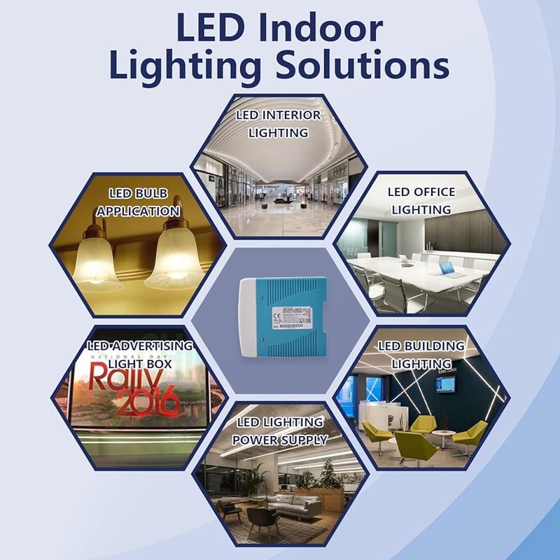 DYSGLOBAL 10W 15V 0.67A AC DC Power Supply Universal Input 85 264VAC for Industrial Control Automation - Image 5