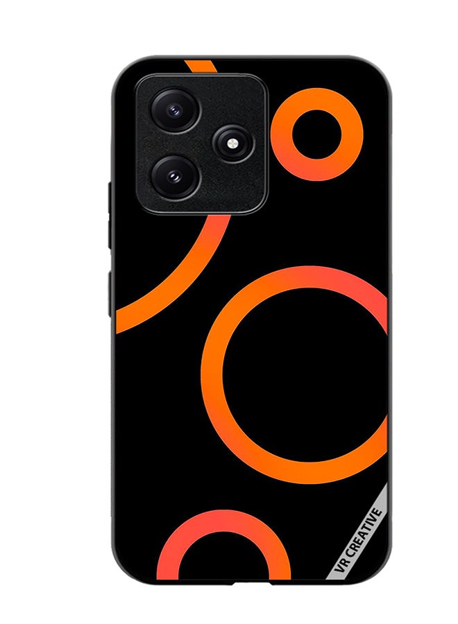 VR CREATIVE Protective Case Cover For Xiaomi Poco M6 Pro 5G Circle Design  Multicolour - Image 1