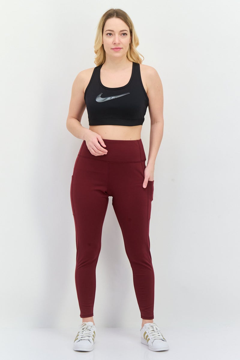 Nike Women Padded Brand Logo Sports Bra, Black  - Image 4