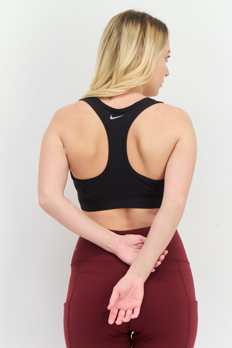 Nike Women Padded Brand Logo Sports Bra, Black  - Image 3