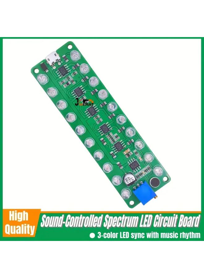 Music Sync RGB LED Module Board With Sensor Voice Control For DJ Robotics - Image 4