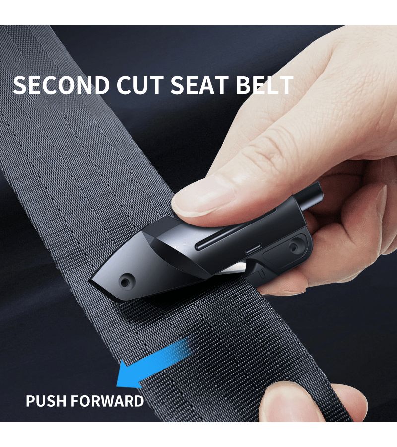 1pc Automotive Tungsten Steel Window Breaker Mini Safety Hammer Emergency Escape Tool - Image 4