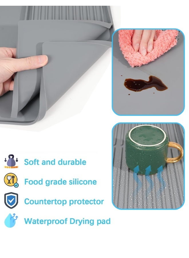 Coffee mat, coffee pot mat, coffee table mat, coffee machine mat, Easy to clean non-slip separation silicone pad.  - Image 4