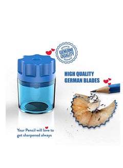 Maxi SHARPENER COLOUR BARREL SINGLE HOLE 4PC BOX  - Image 2