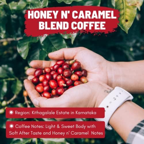 Toffee Coffee Roasters | Honey & Caramel Coffee | As Seen On Shark Tank | 100% Arabica | Medium Roast Coffee | Coffee Notes: Honey and Caramel | (Drip Over, 500 Gram) - Image 3