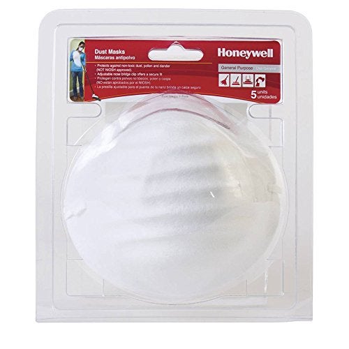 Honeywell Nuisance Disposable Dust Mask, 5-Pack (RWS-54000) - Image 3