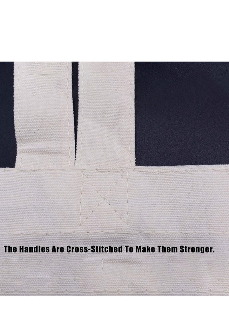 PRINTSHOP4ME Ramadan Cotton Shopper Bag - Reusable and Eco-Friendly Tote Bag - Gifts for Ramadan - Women - Perfect for Shopping and Everyday Use - Image 4