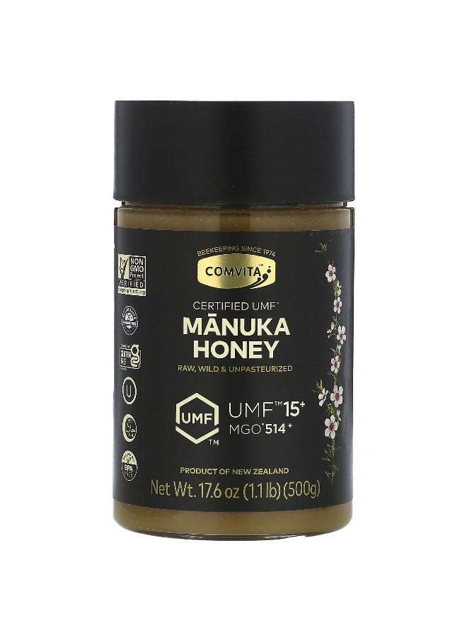 Comvita Comvita, Manuka Honey, UMF 15+, MGO 514+, 17.6 oz (500 g) 