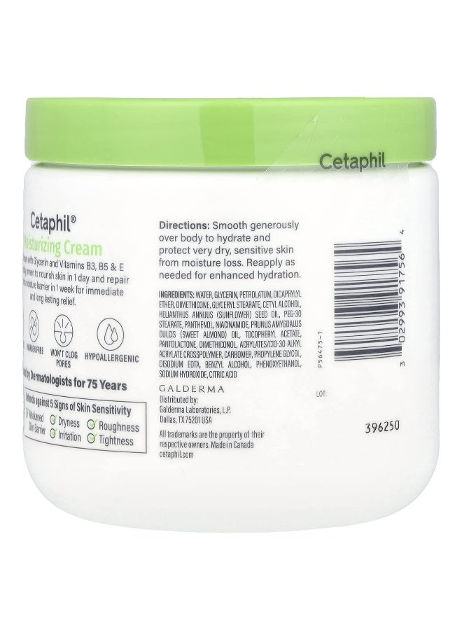 Cetaphil Cetaphil, Moisturizing Cream, Fragrance Free, 16 oz (453 g)  - Image 2