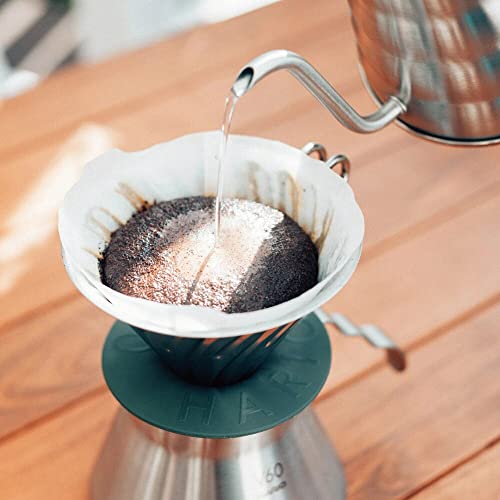 Hario Outdoor V60 Metal Dripper, 02 Silver - Image 2