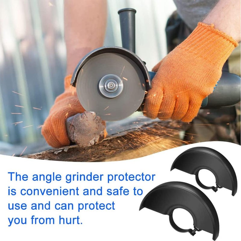 Excefore Metal Angle Grinder Guard, Black Adjustable Angle Grinder Shield Protective Cove, Angle Grinder Wheel Safety Guard, 125 Type Clamping Range 1.6Inch 2Pcs - Image 4