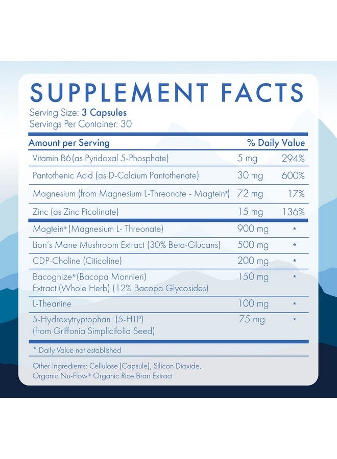 Awakened Alchemy Mind:Restore Premium Nighttime Nootropic Supplement | Advanced Natural Brain Nutrition | Promotes Restorative Sleep | Improve Memory | Improve Mood | Repair Brain | 9 Premium Ingredients | 90 Count - Image 3