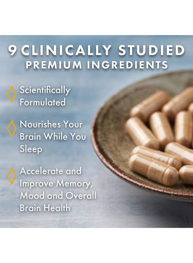 Awakened Alchemy Mind:Restore Premium Nighttime Nootropic Supplement | Advanced Natural Brain Nutrition | Promotes Restorative Sleep | Improve Memory | Improve Mood | Repair Brain | 9 Premium Ingredients | 90 Count - Image 2